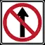 arrownostraightsign