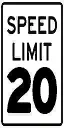 speedlimit20sign